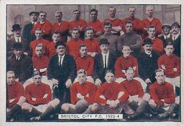 1928 Bucktrout & Co. Football Teams #40 Bristol City Front