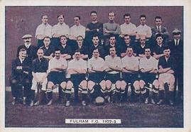 1928 Bucktrout & Co. Football Teams #49 Fulham Front