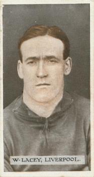 1914 Wills's Famous Footballers #8 Bill Lacey Front
