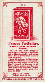 1914 Wills's Famous Footballers #9 Harold Fleming Back