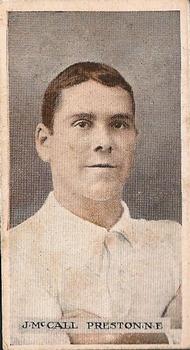 1914 Wills's Famous Footballers #10 Joe McCall Front