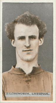 1914 Wills's Famous Footballers #13 Ephraim Longworth Front