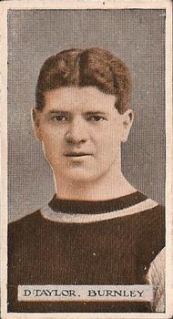 1914 Wills's Famous Footballers #43 David Taylor Front