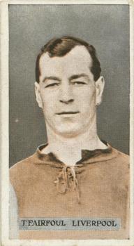 1914 Wills's Famous Footballers #48 Tom Fairfoul Front