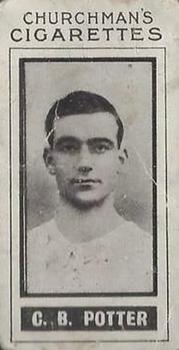 1914 Churchman's Footballers #1 Cecil Potter Front