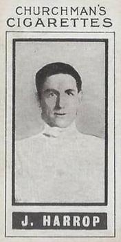 1914 Churchman's Footballers #2 Jimmy Harrop Front