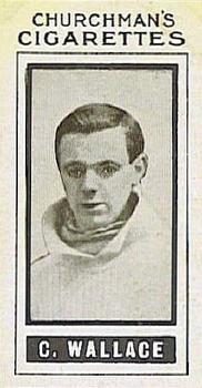 1914 Churchman's Footballers #7 Charlie Wallace Front