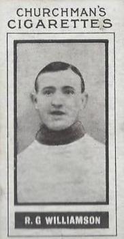 1914 Churchman's Footballers #11 Tim Williamson Front