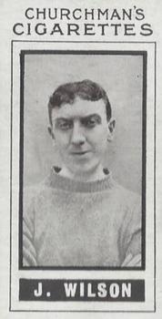 1914 Churchman's Footballers #18 Joe Wilson Front