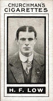 1914 Churchman's Footballers #30 Harry Low Front