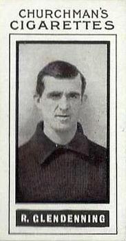 1914 Churchman's Footballers #41 Bob Glendenning Front