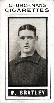 1914 Churchman's Footballers #44 Philip Bratley Front