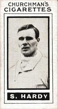 1914 Churchman's Footballers #47 Sam Hardy Front