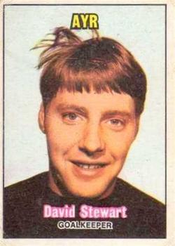 1970-71 A&BC Chewing Gum Footballers (Scottish) #12 David Stewart Front