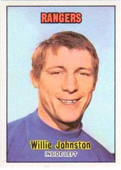 1970-71 A&BC Chewing Gum Footballers (Scottish) #26 Willie Johnston Front