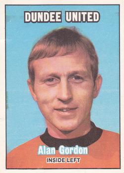 1970-71 A&BC Chewing Gum Footballers (Scottish) #29 Alan Gordon Front