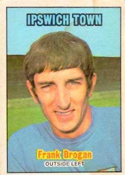 1970-71 A&BC Chewing Gum Footballers (Scottish) #30 Frank Brogan Front