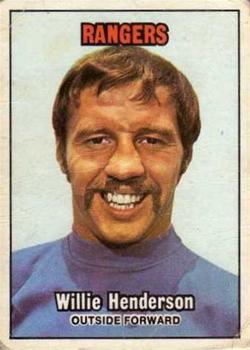 1970-71 A&BC Chewing Gum Footballers (Scottish) #32 Willie Henderson Front