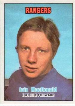 1970-71 A&BC Chewing Gum Footballers (Scottish) #34 Ian MacDonald Front