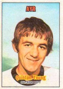 1970-71 A&BC Chewing Gum Footballers (Scottish) #44 Quinton Young Front