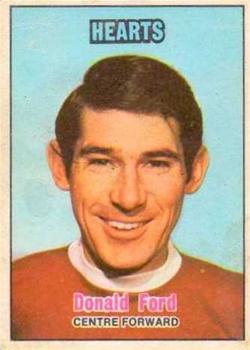 1970-71 A&BC Chewing Gum Footballers (Scottish) #49 Donald Ford Front