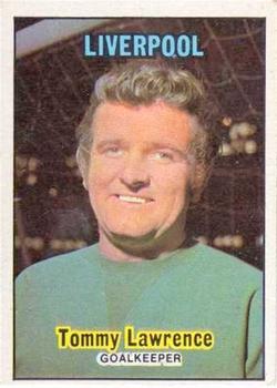 1970-71 A&BC Chewing Gum Footballers (Scottish) #75 Tommy Lawrence Front
