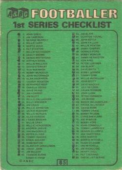 1970-71 A&BC Chewing Gum Footballers (Scottish) #85 Bobby Lennox / Willie Renton / Willie Henderson Back