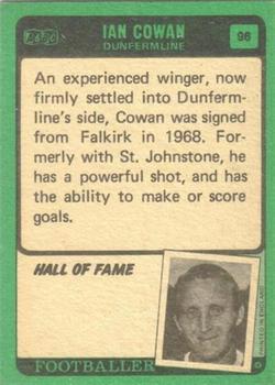 1970-71 A&BC Chewing Gum Footballers (Scottish) #96 Ian Cowan Back