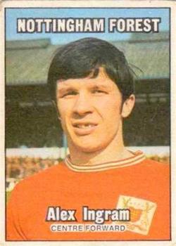 1970-71 A&BC Chewing Gum Footballers (Scottish) #131 Alex Ingram Front