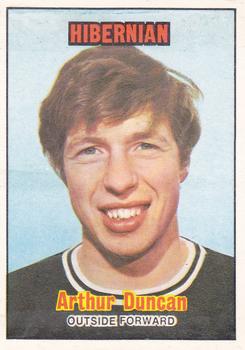 1970-71 A&BC Chewing Gum Footballers (Scottish) #137 Arthur Duncan Front