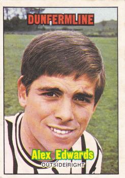 1970-71 A&BC Chewing Gum Footballers (Scottish) #144 Alex Edwards Front