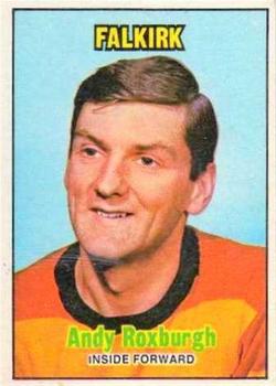 1970-71 A&BC Chewing Gum Footballers (Scottish) #153 Andy Roxburgh Front