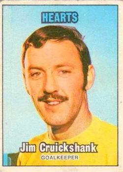 1970-71 A&BC Chewing Gum Footballers (Scottish) #163 Jim Cruickshank Front