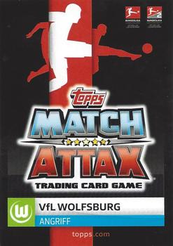 2019-20 Topps On-Demand Match Attax Bundesliga #OD92 Wout Weghorst Back