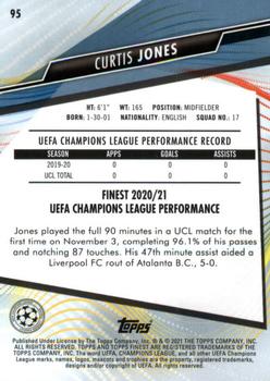 2020-21 Finest UEFA Champions League #95 Curtis Jones Back