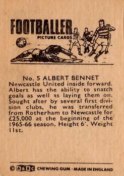 1966-67 A&BC Footballers #5 Albert Bennett Back