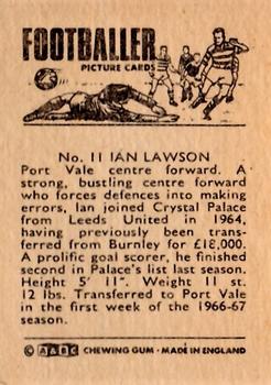 1966-67 A&BC Footballers #11 Ian Lawson Back