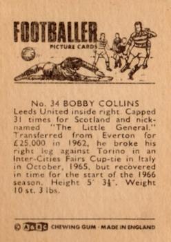 1966-67 A&BC Footballers #34 Bobby Collins Back