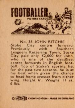 1966-67 A&BC Footballers #35 John Ritchie Back