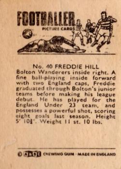 1966-67 A&BC Footballers #40 Fred Hill Back