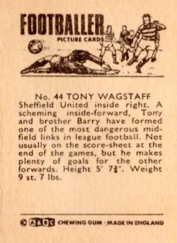1966-67 A&BC Footballers #44 Tony Wagstaff Back