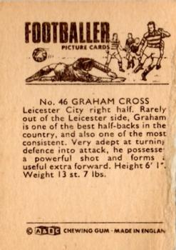 1966-67 A&BC Footballers #46 Graham Cross Back
