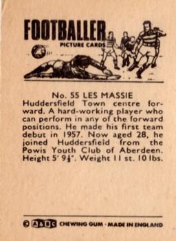 1966-67 A&BC Footballers #55 Les Massie Back