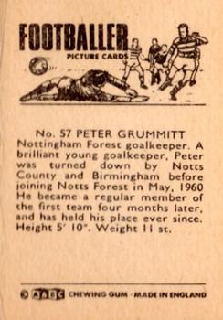 1966-67 A&BC Footballers #57 Peter Grummitt Back