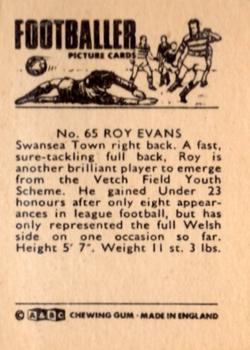 1966-67 A&BC Footballers #65 Roy Evans Back