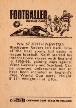 1966-67 A&BC Footballers #67 Keith Newton Back