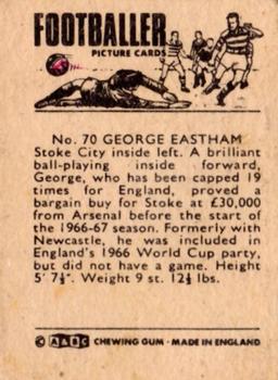 1966-67 A&BC Footballers #70 George Eastham Back