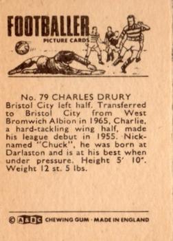 1966-67 A&BC Footballers #79 Chuck Drury Back