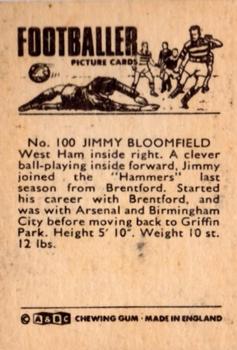 1966-67 A&BC Footballers #100 Jimmy Bloomfield Back