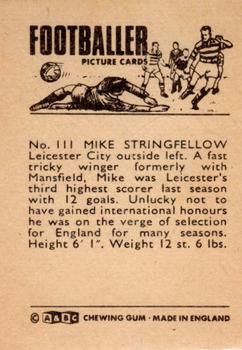 1966-67 A&BC Footballers #111 Mike Stringfellow Back